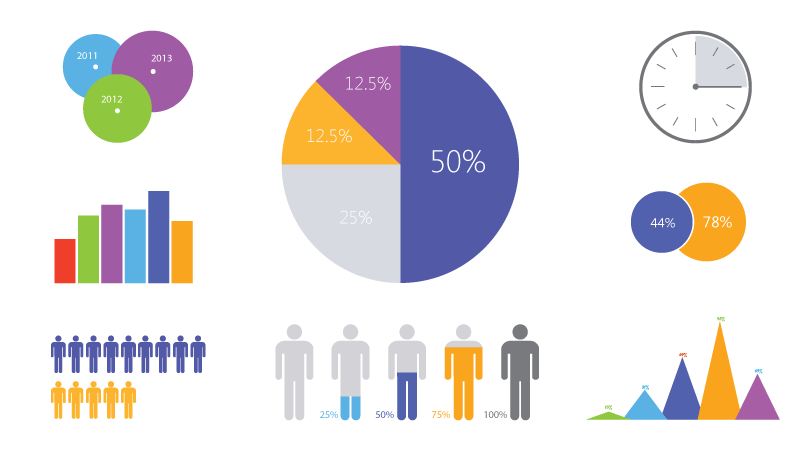 Infographic-Pie-Charts-Vector-2